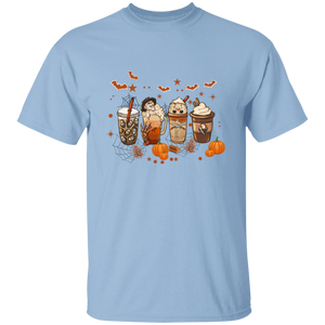 Coffee Cups Halloween T-Shirt
