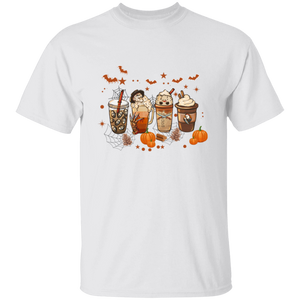 Coffee Cups Halloween T-Shirt