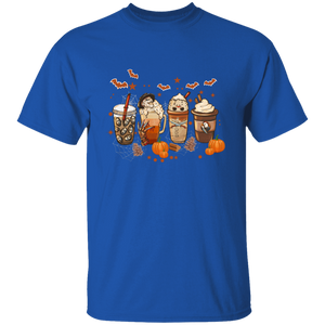 Coffee Cups Halloween T-shirt