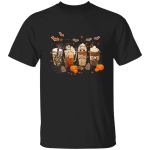 Coffee Cups Halloween T-shirt