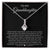 TO MY GRANDDAUGHTER/ALLURRING NECKLACE BLACK