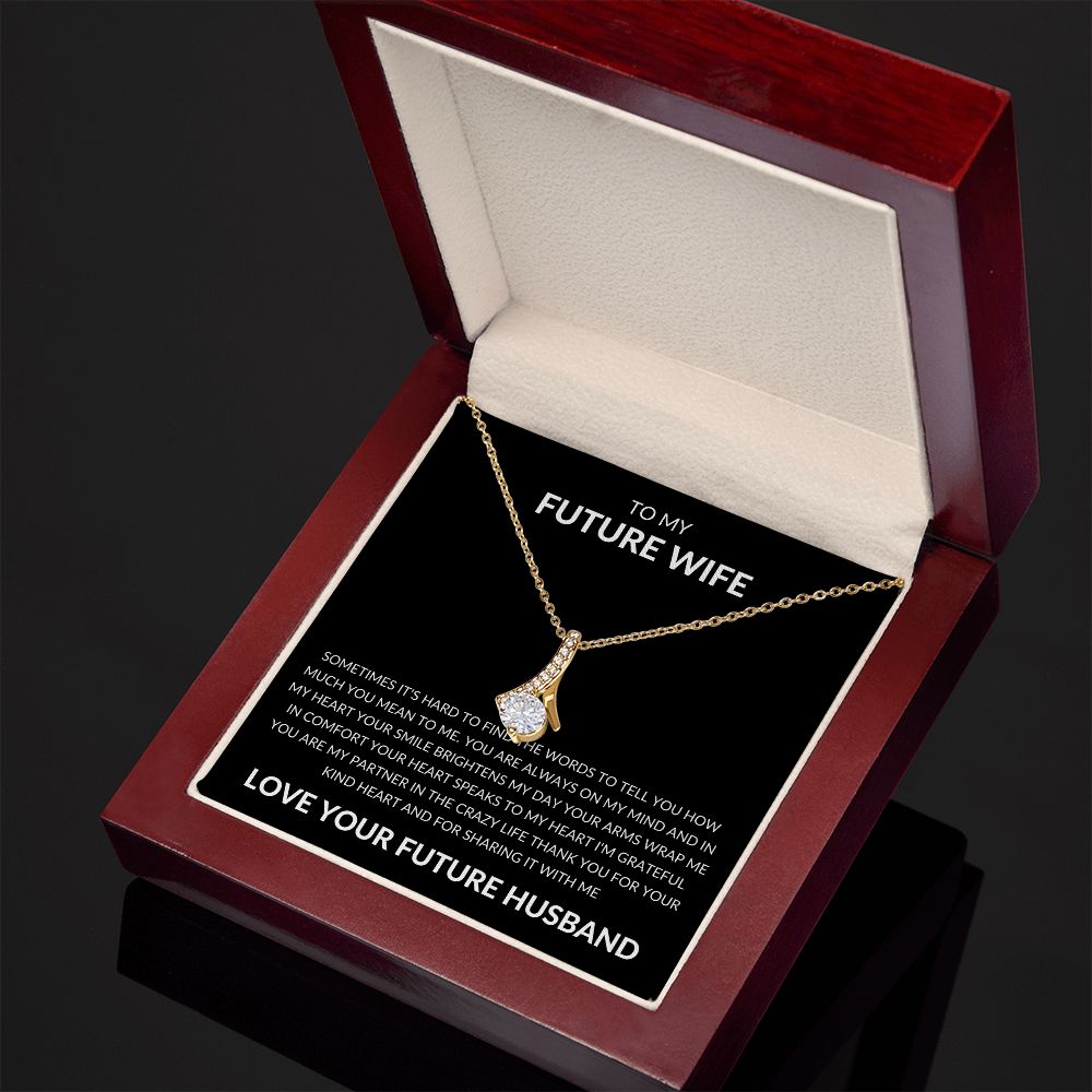 TO MY FUTURE WIFE BLACK/ ALLURING NECKLACE